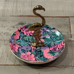 Lilly Pulitzer Slathouse Soirée Flamingo Ring Holder